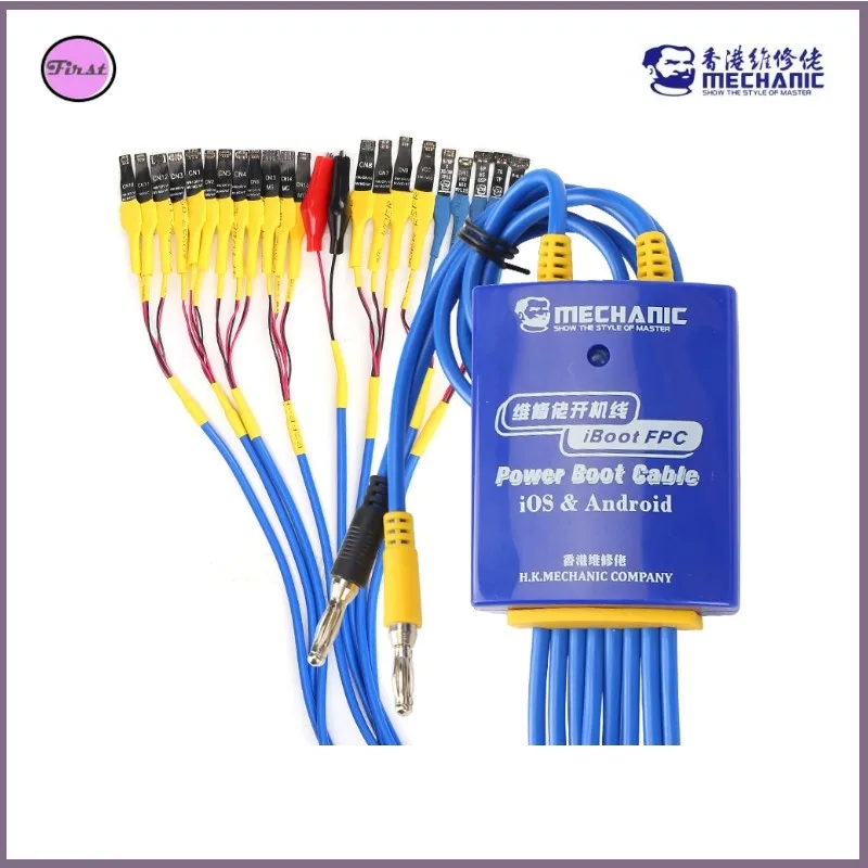 MECHANIC FPC Android IOS Supply Test Cable Mobile  iBoot Line For iPhone Samsung Huawei Oppo Xiaomi Repair Switch Power Cord 1pcs fpc ffc adapter 0 5mm to 2 54mm ln line 96pin pitch lcd base test board fr 4 fiberglass