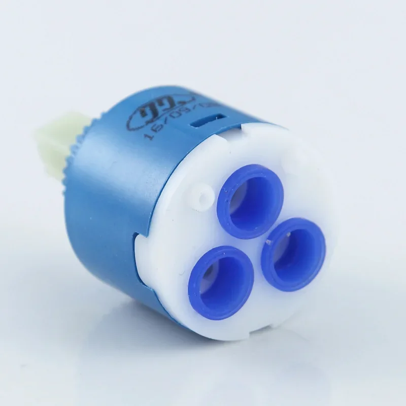 35mm/40mm ABS Shower Faucet Column Ceramic Disc Cartridge Mixing Valve Mixer Shower Bar Tap Bathroom Faucet Replace Part