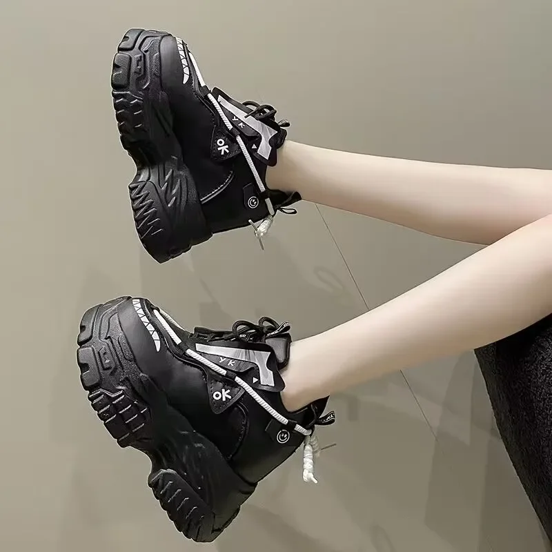 New Mixed Colors Ladies Platform Sneakers Outdoor Sports Shoes for Women Fashion Female Shoes Designer Ladies Vulcanized Zapatos