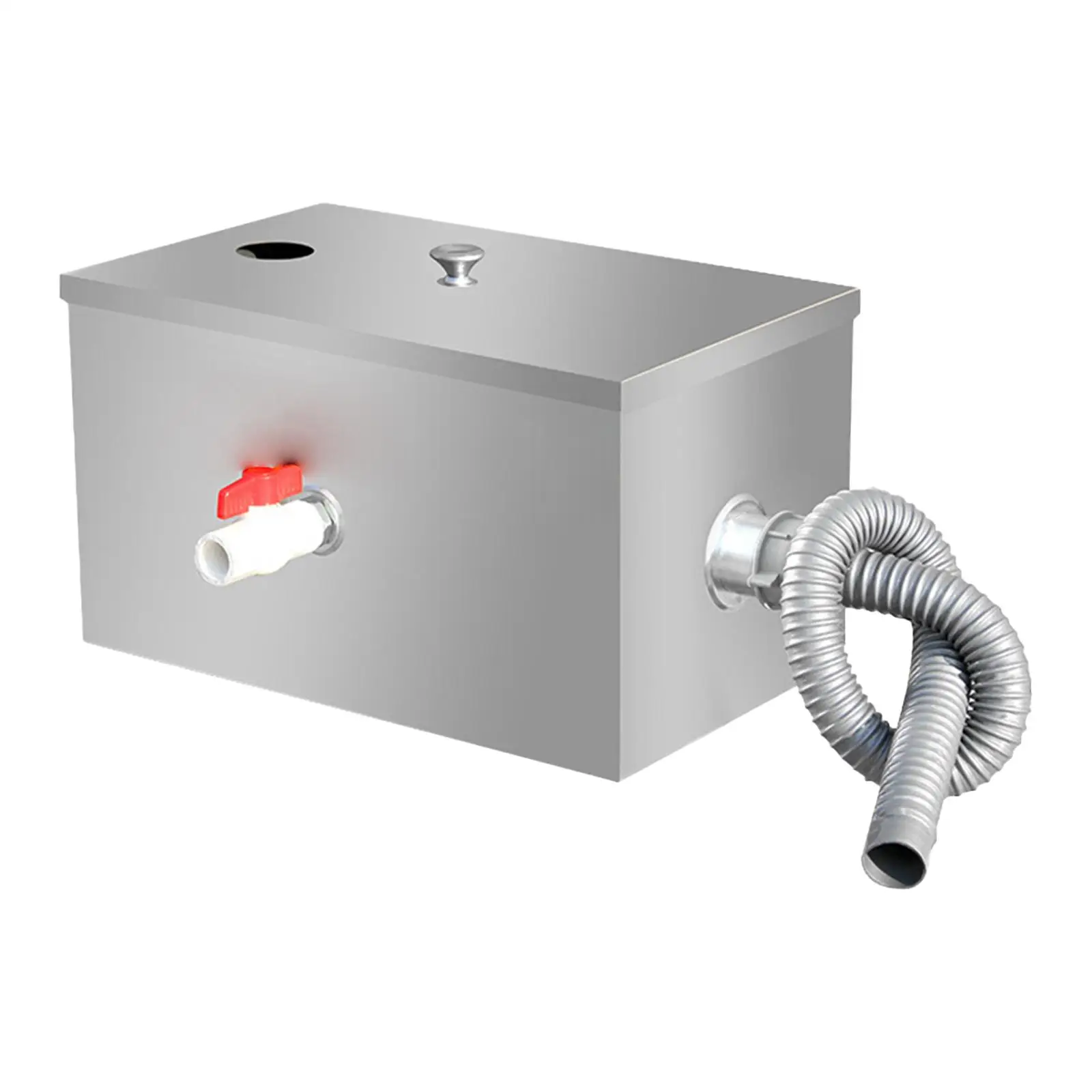 Grease Trap for under Sink Applications, Stainless Steel Waste Water Filter