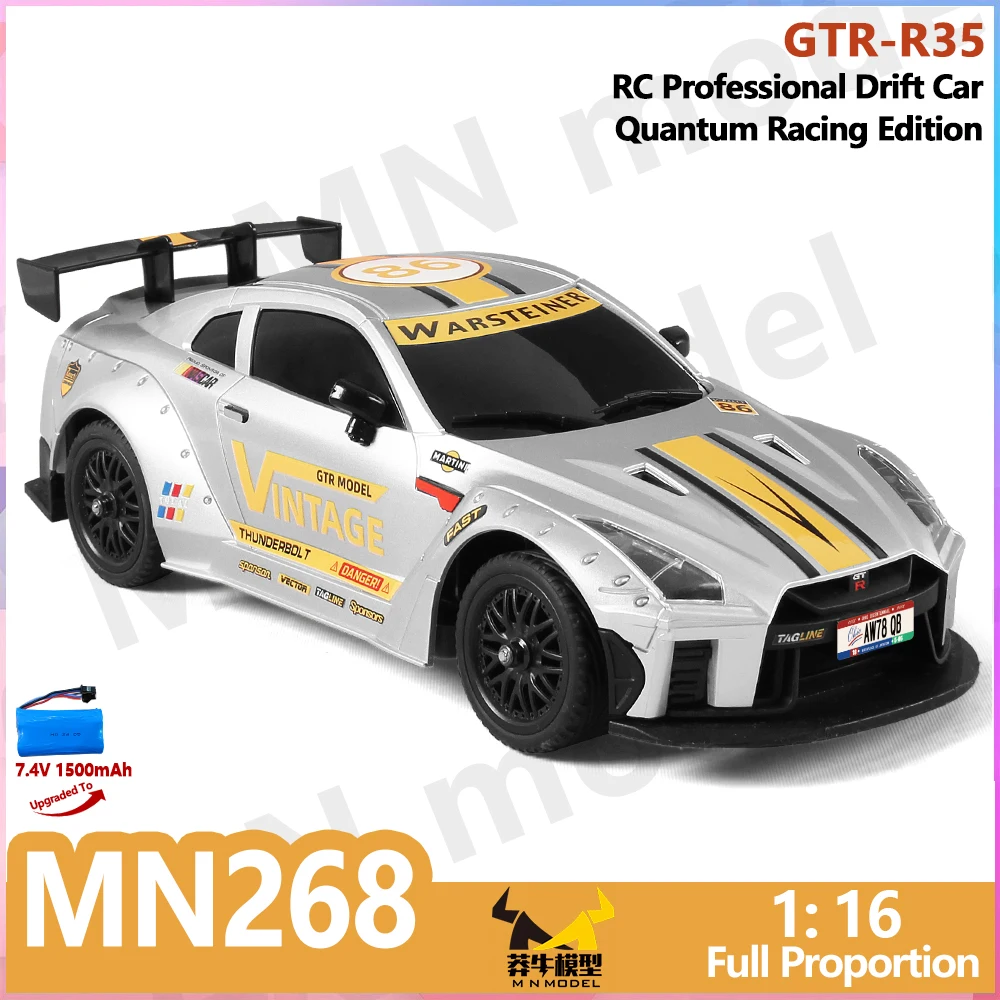 Nylon Metal RC Drift Car with Gyroscope 4WD High Speed