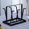 Cup Hanging Drying Shelf Upside Down Drainer Bottle Storage Rack Wine Glass Rack Kitchen Tabletop Drain Cup Holder Accessories 3