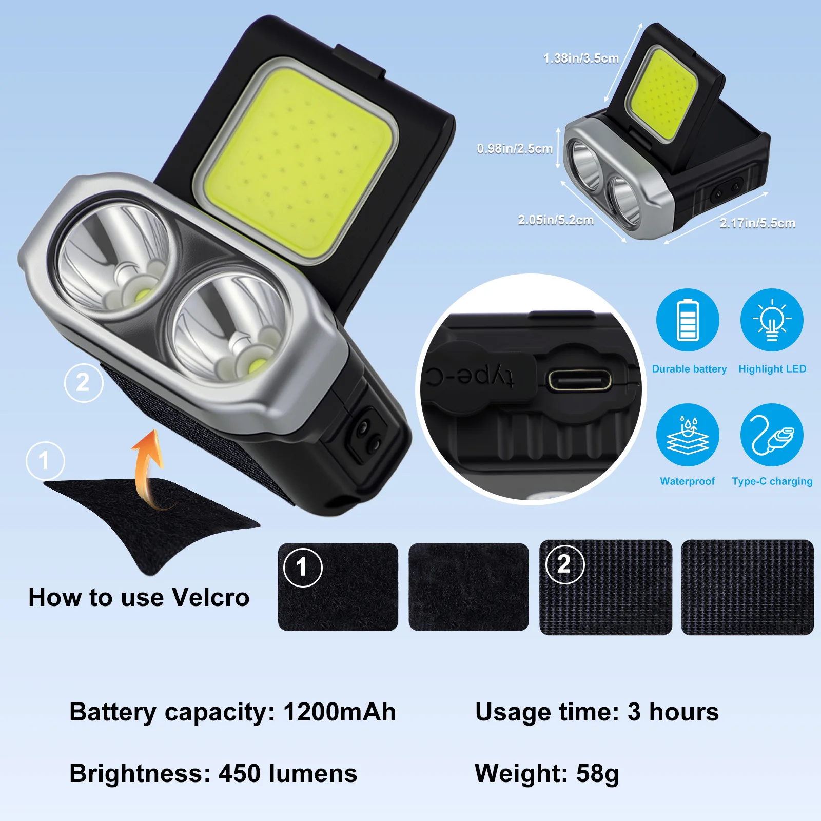 Projecteur LED Drone Haute Luminosité 4 Modes DJI Avata 2 FPV