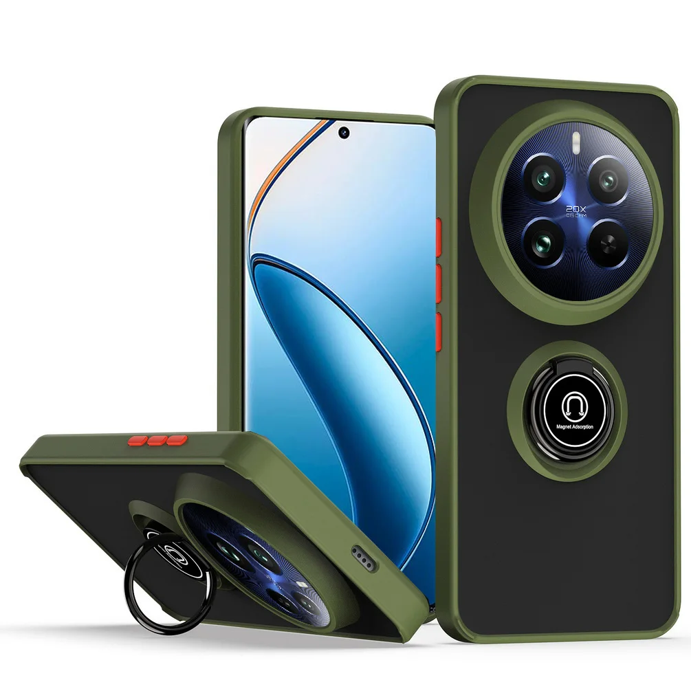 Rotatable Bracket Phone Case with Finger Ring and Car Holder Feature