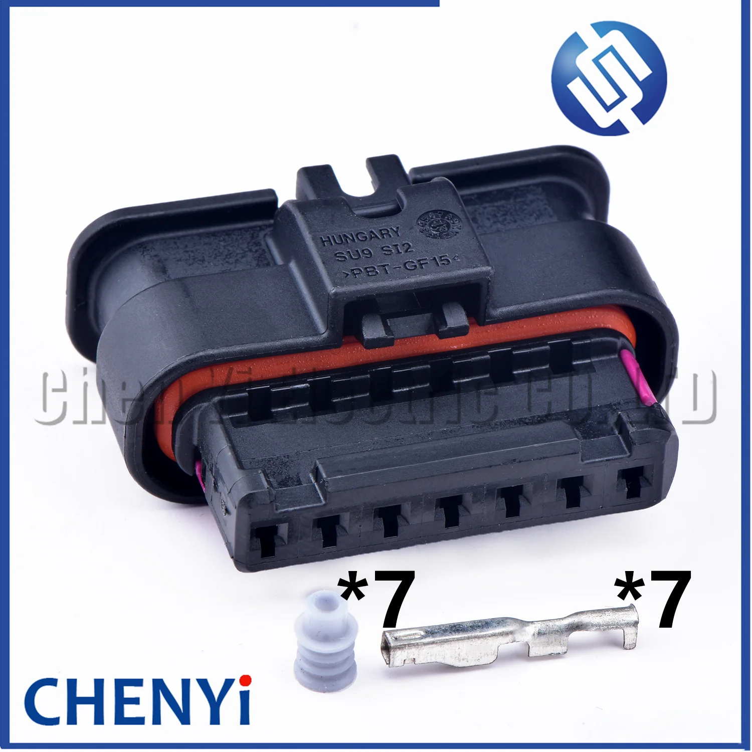 7 Pin Automotive waterproof connector ACC Adaptive Cruise Wiring Harness Plug Socket 5QF 973 707 6189-7732 5QF973707 For VW Audi