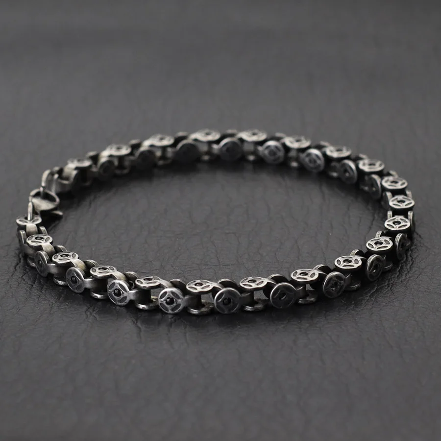 Stainless Steel Cuba Link Chain Bracelet for Men