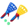 Catch The Ball Fun and Kid Puzzle Easy Grasp Launch Plastic Click Suitable for Kids 5