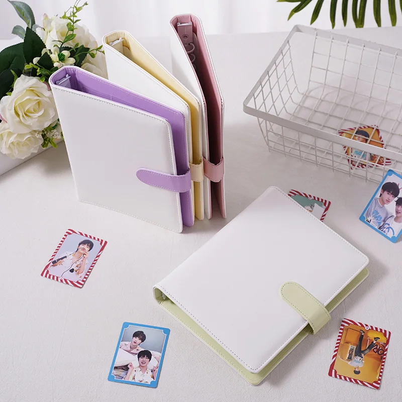 A5 Photocard Binder Kpop Idol Photo Album Collect Book Loose-leaf