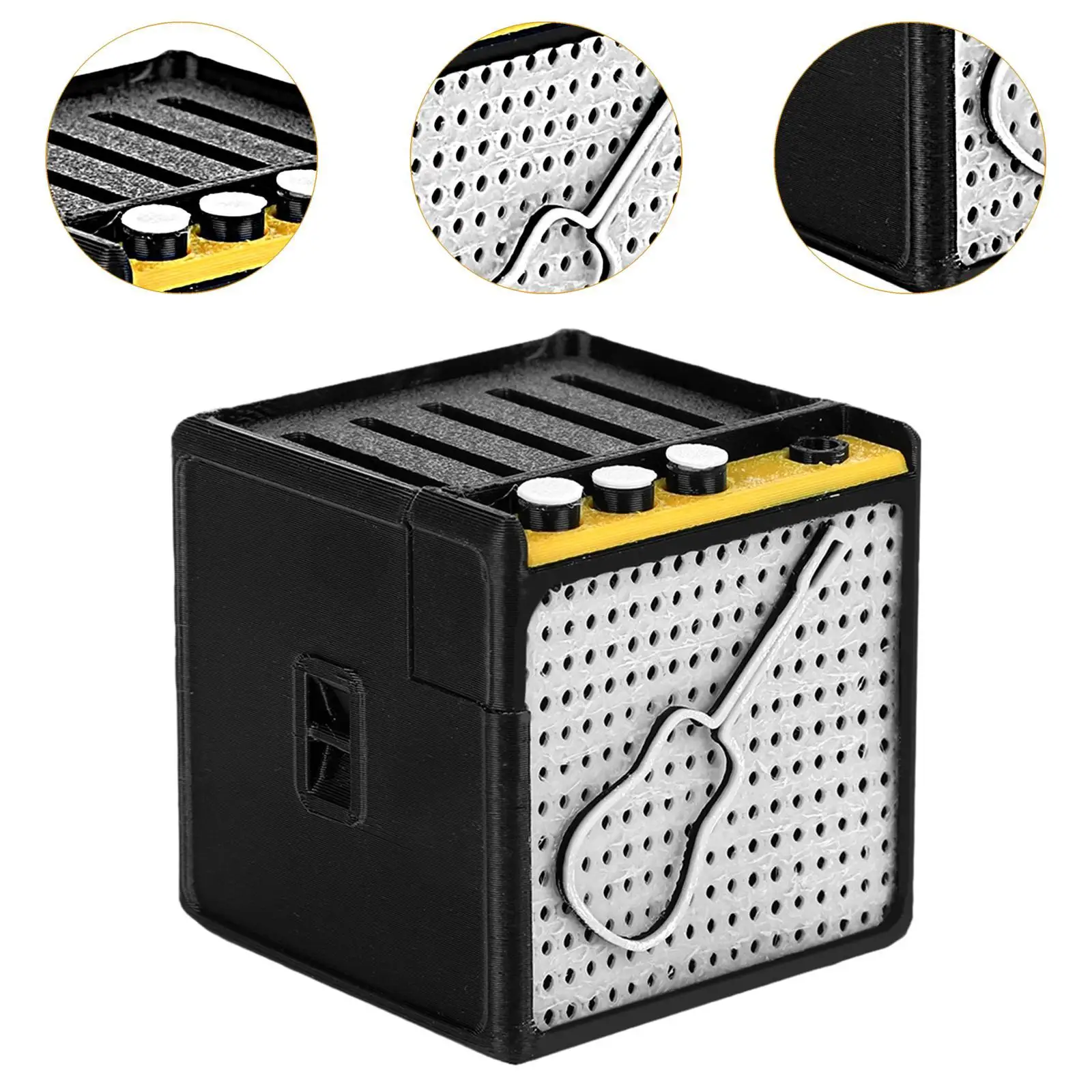 Guitar Picks Holder Storage Organizer Case Universal Guitar Picks Case for Ukulele Electric Acoustic Guitars Musician Bass Gift