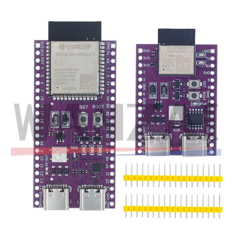 Scheda di sviluppo ESP32 / ESP32-C3 / ESP32-S3 Dual Type-C CORE Board ...