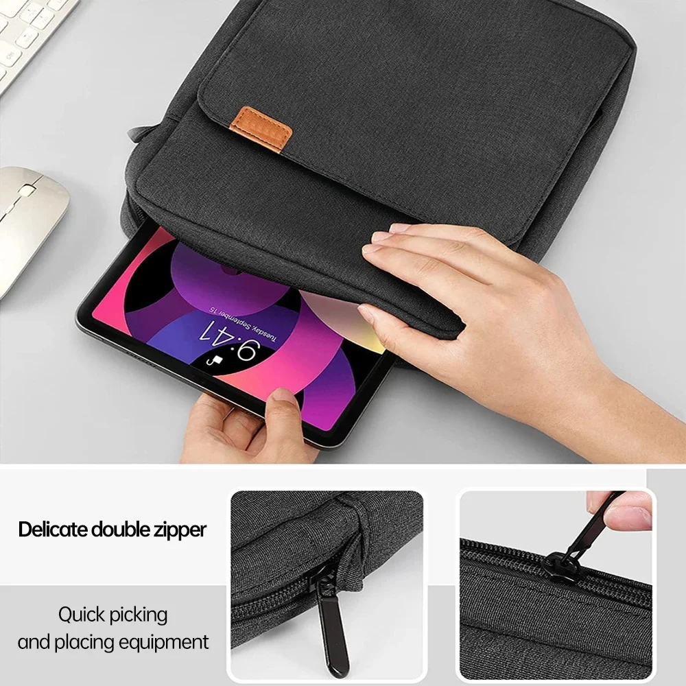 Handbag Briefcase For Honor Tablet MagicPad 13 2023 8 12 V8 Pro 12.1 X9 X8 Pro 11.5 X8 10.1 X8 Lite 9.7inch Polyester Sleeve Bag