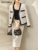 SENTUBILA Hight Quality Tweed Sets for Women 2024 Outfits Korean Fashion Short V-neck Tweed Jacket Coat Straight Midi Skirt Set
