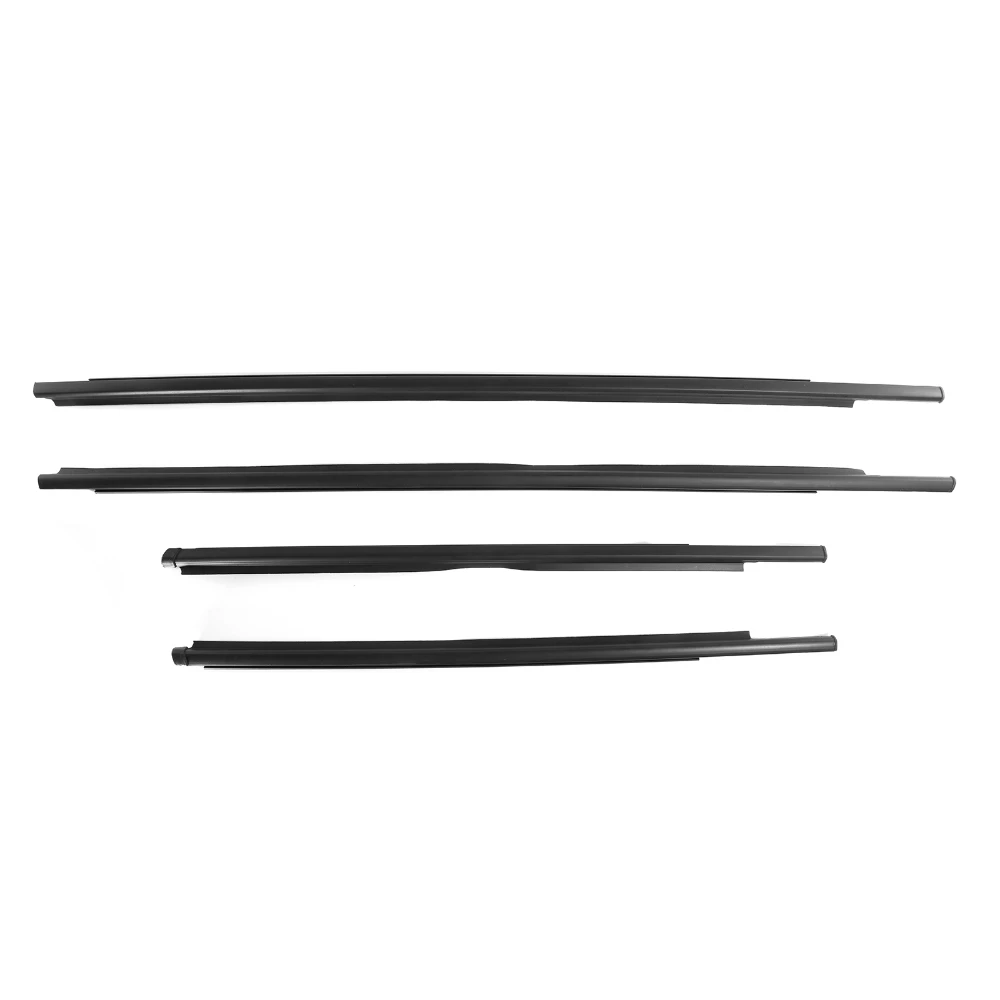 Jeu De 4 Joints De Vitre En Caoutchouc Pour Toyota Yaris Berline (2007-2016) - Améliore L'étanchéité Et Réduit Le Bruit