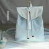Kids School Bags Flower Embroidery Chinese Style Canvas Bag Mochila Escolar Feminina Adolecente Mochilas Para Estudiantes 3