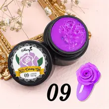  Nail Carving Glue Nail Polish Gel 3D Plastic Relief Phototherapy Glue Semi-permanent UV Modeling Clay Professionals Accessories 