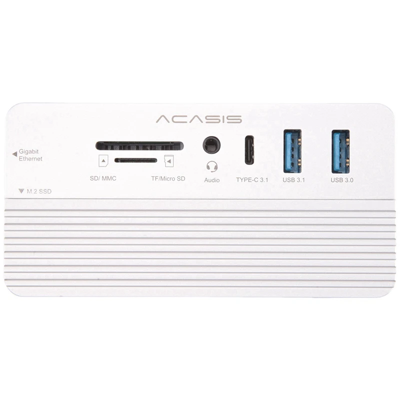 ACASIS USB-C  ŷ ̼, M.2 NVME  SATA NGFF SSD, Windows, MAC, IPAD,  8TB, 10 in 1