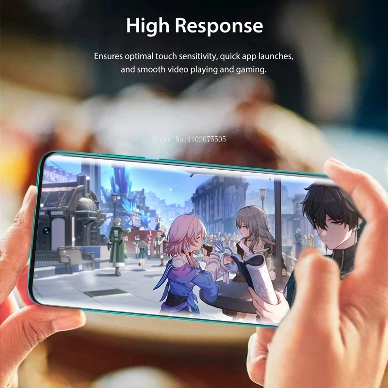 Premium 2-Pack Curved Tempered Glass Screen Protector