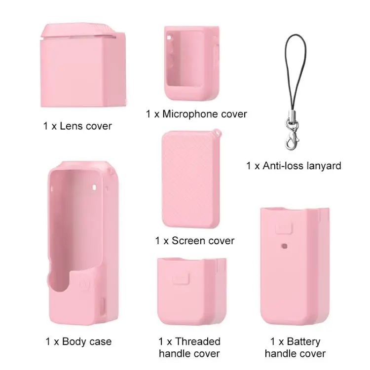 Silicone Protective Case with Lens Head Protector