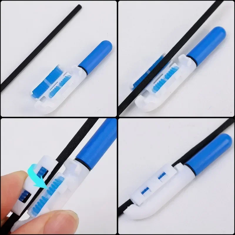 Color Glow Stick Bite Alarm Detachable LED Fishing Rod Light Stick Luminous Waterproof for Night Fishing Accessorie 1/5pcs fishing glow stick,fish bite alarm,fishing light,fishing light stick