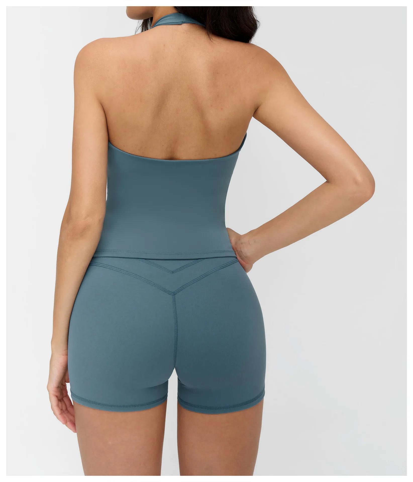 Débardeur Yoga Push-Up Dos Croisé