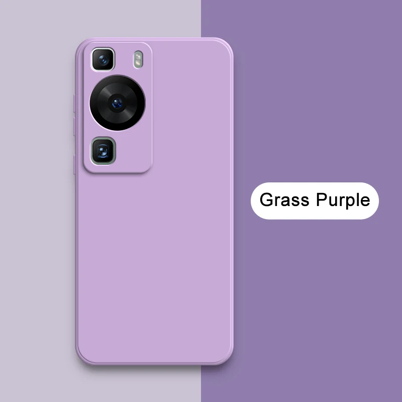 Premium Square Liquid Silicone Protective Phone Case - Soft 360° Fashion Mobile Cover