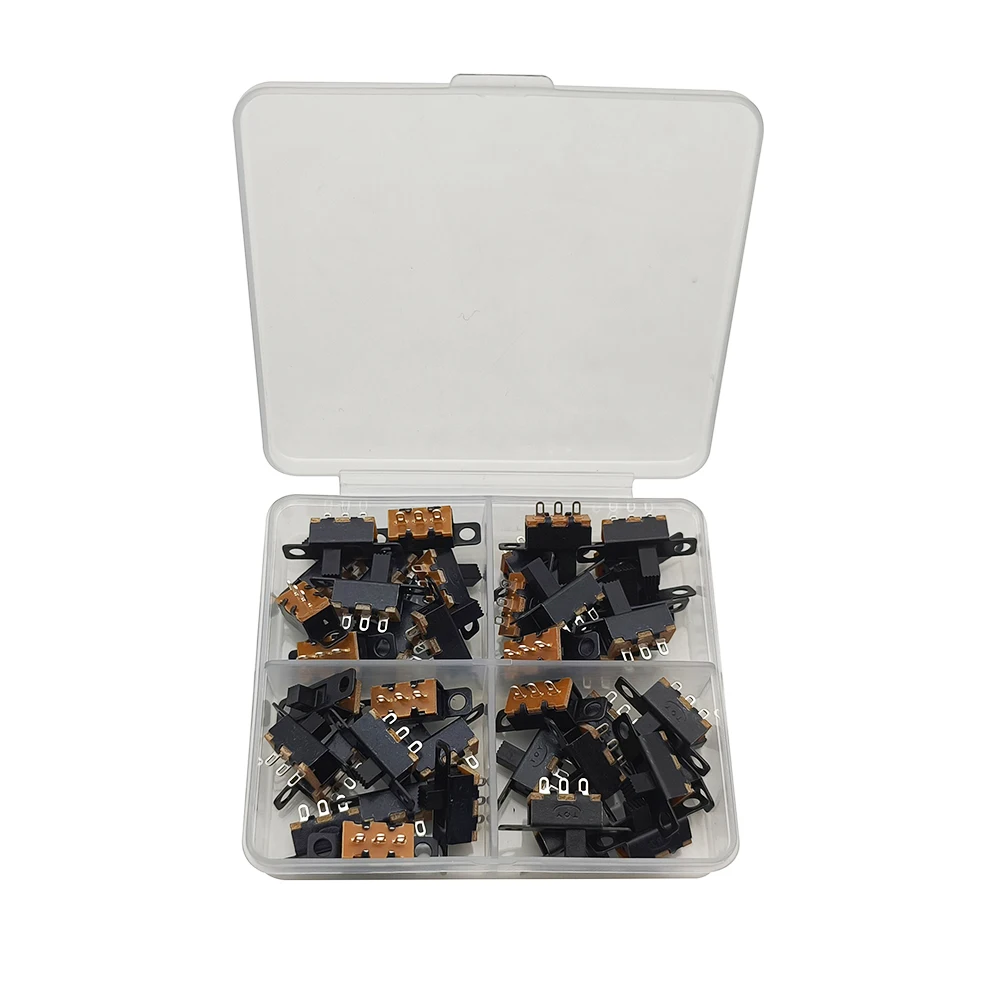 40-Piece Slide Toggle Switch Set - Assorted Handle Lengths