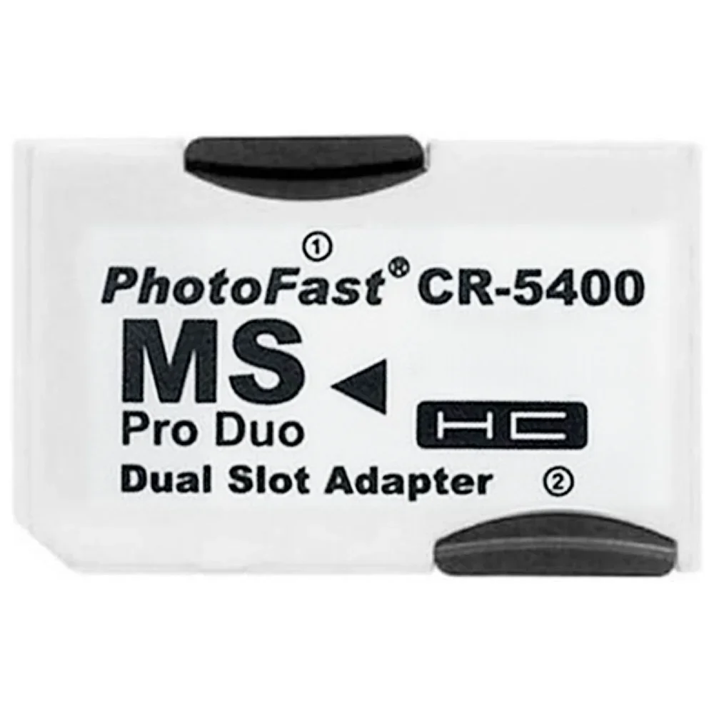 Memory Stick Pro Duo Card Reader Memory SD Card Adapter TF Flash for PSP 1000/2000/3000 Dual 2 Slot Adapter Convert