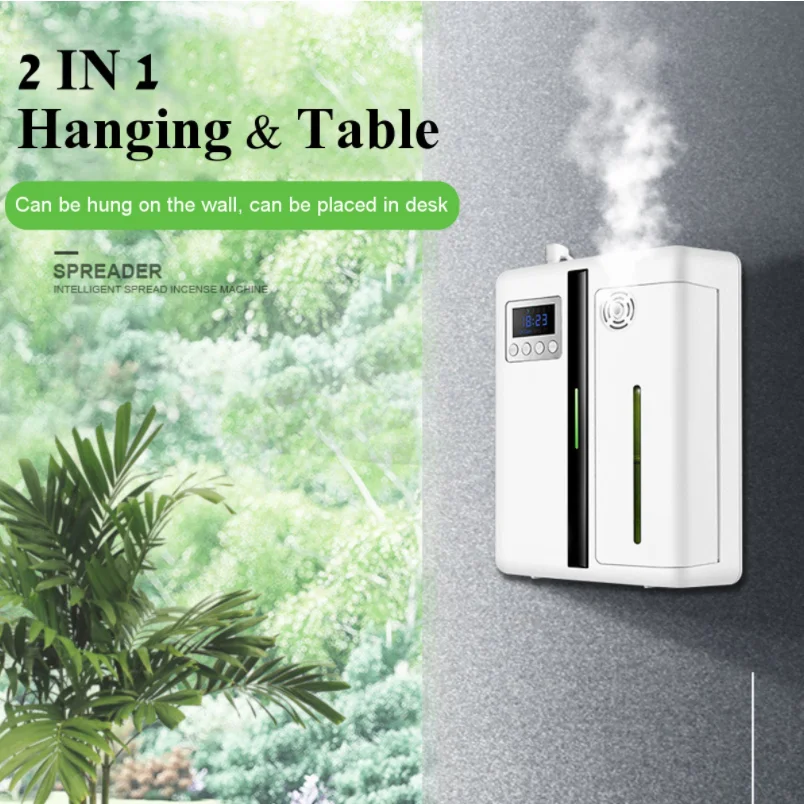 300m³ Intelligent Aroma Fragrance Machine With Timer Scent 160ml Mini Essential Oil Aroma Diffuser For Home Hotel Office 4