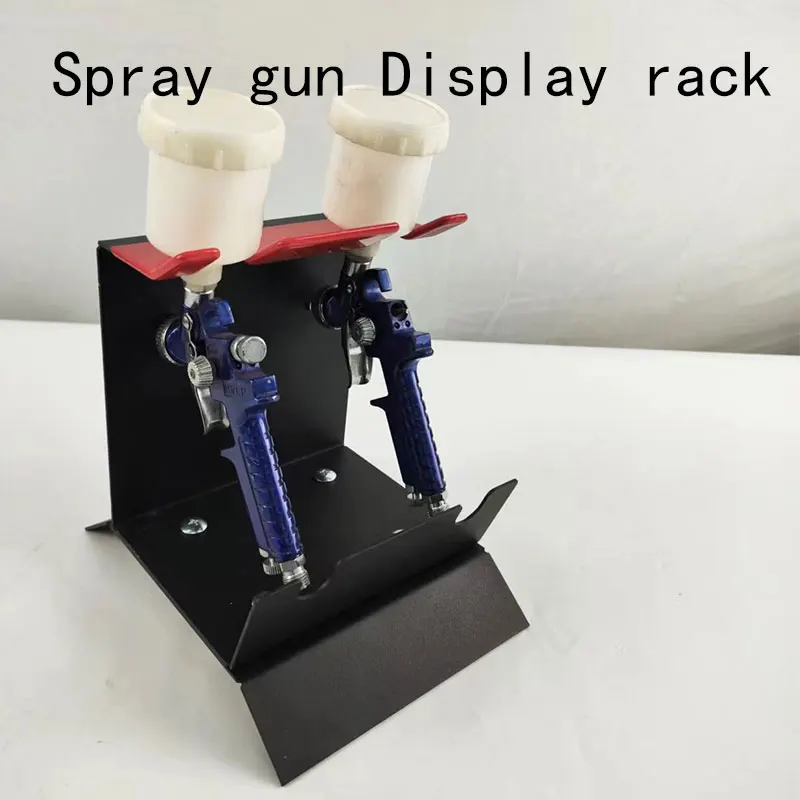 TwogunupgradepaintgundisplayshelfCarpaintgunaccessoriesspray