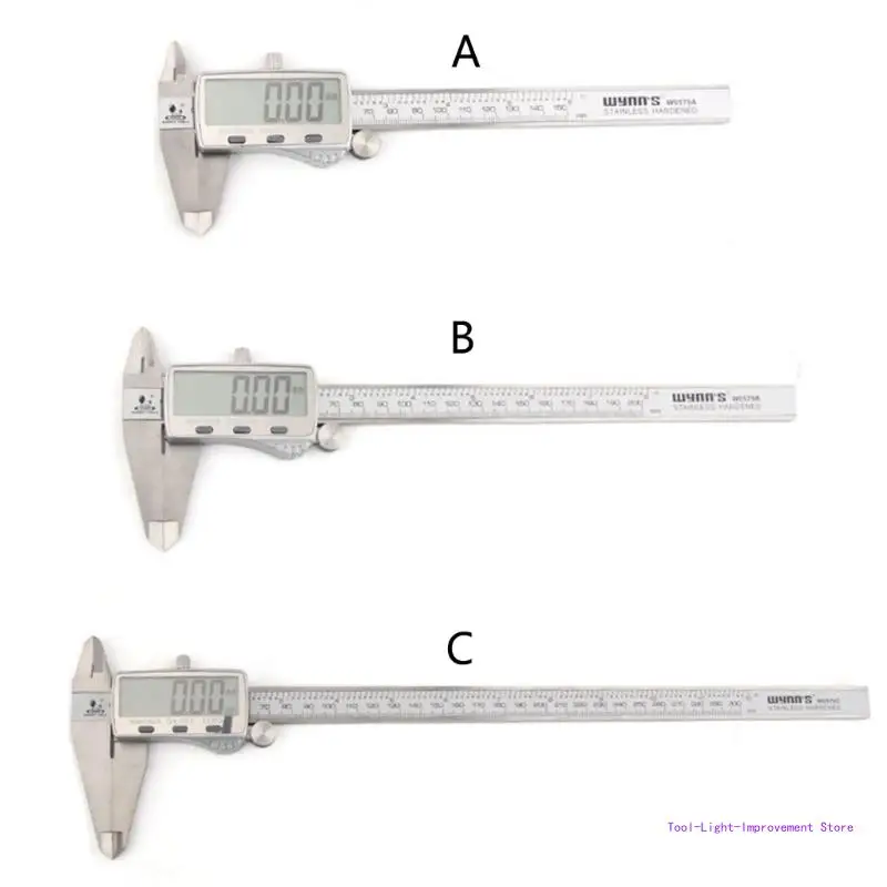 

C63E Digital Caliper, Caliper Measuring Tool Extreme Accuracy Waterproof Electronic Vernier Caliper Measuring Tool