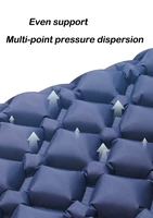 Outdoor Camping Double Inflatable Mattress Extra Wide Sleeping Pad Ultralight Folding Bed Sleeping Mat Car Travel Mat 4