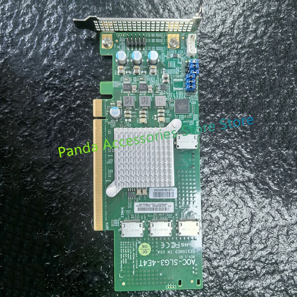 VME U.2 확장 카드 AOC-SLG3-4E4T