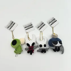 Knight Plush Keychain - Cute Cartoon Charm & Soft Doll Bag Accessory Gift (ABCD - 4pcs)
