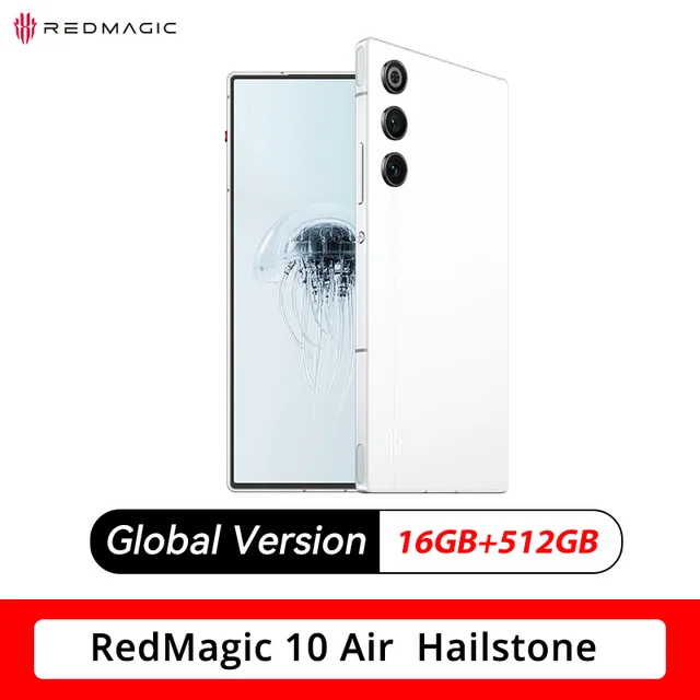 Global Version RedMagic 10 Air Gaming Phone Lightweight design 6.8