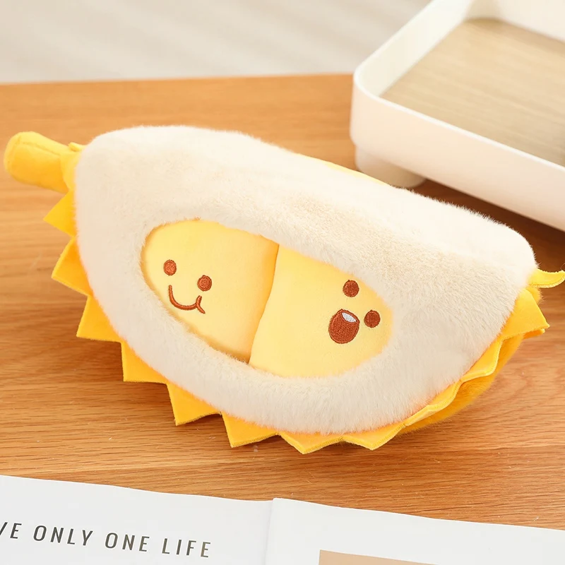 thumbnail image 1 of 16~30cm Cute Plush Durian Design Doll Creative Tearable Toy Decoration Gifts Pillow Cartoon Fruits Soft Birthday Gift, 1 of 5