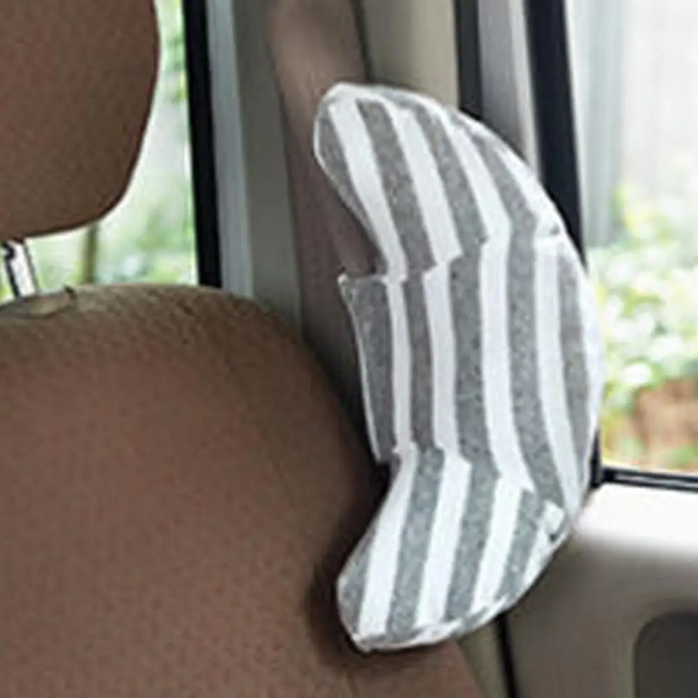 Children's Car Seat Neck and Shoulder Support Pillow - Soft Travel Cushion for Safety and Comfort