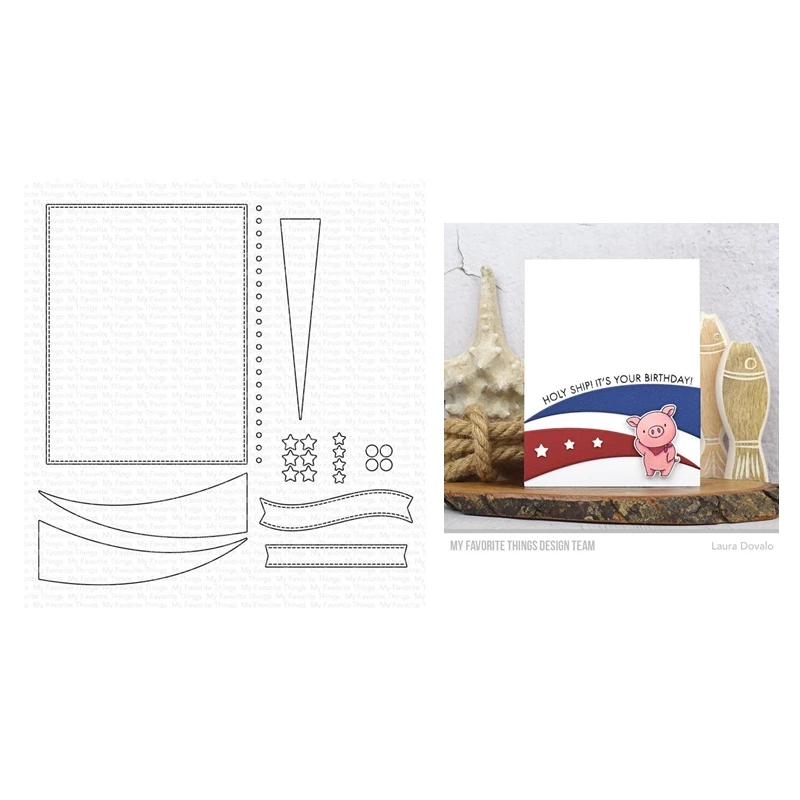 

January 2023 New Blueprints Label 25 Metal Cutting Dies Scrapbooking for Paper Making Embossing Frames Card Set