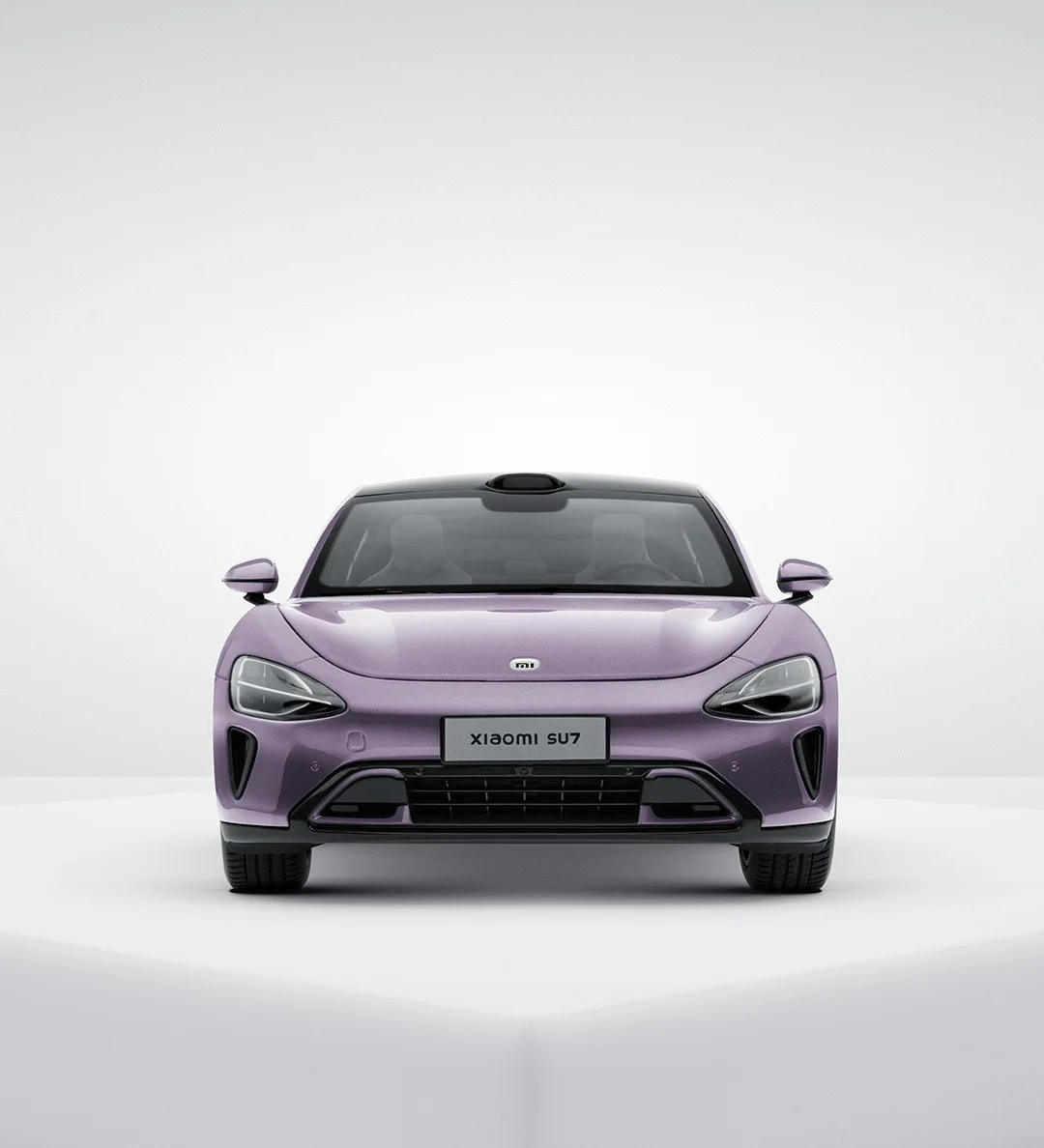 Original Xiaomi SU7 1:18 Alloy Car Model Four doors N two covers fully open Soft rubber seat