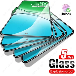 Premium 9H Clear Tempered Glass Screen Protector Case - Oppo A5m 4G (1Piece)