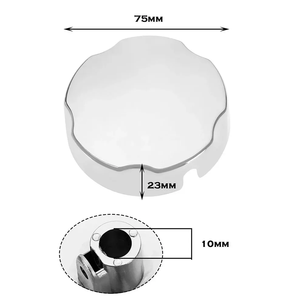 Bathtub Knob Bath Control Knob Chrome Finish Easy To Install Bathroom Accessory