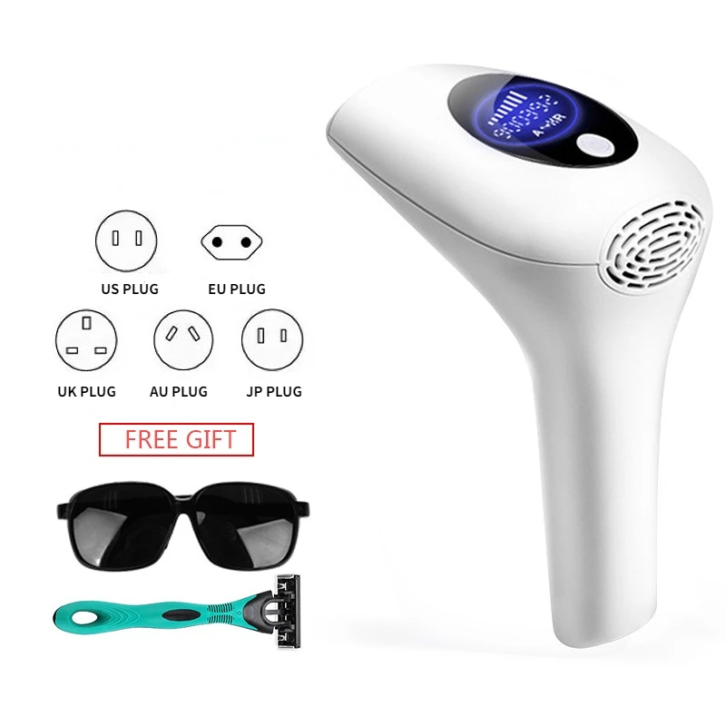 999999 Flashes 8 Levels Laser Epilator Permanent Ipl Photoepilator