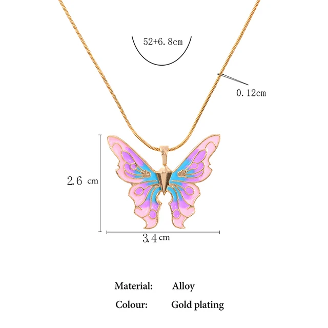 Missguided Barbie Necklace | Barbie Necklace Women Butterfly - Pearl - Aliexpress