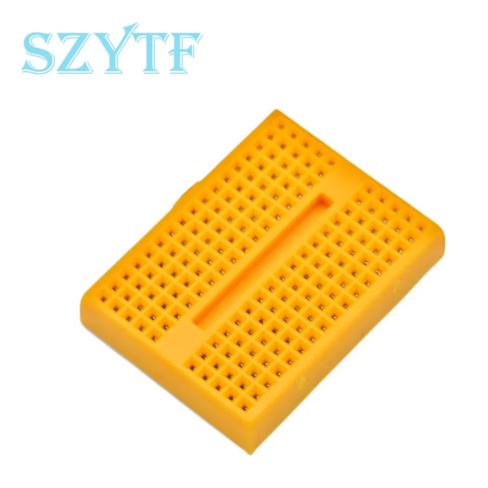 Mini Breadboard Kit with 170 Tie Points Solderless SYB-170 Prototype PCB Bread Board for Arduino Raspberry Pi 6Pcs