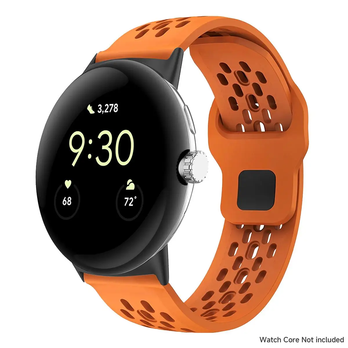 Breathable Sports Silicone Band Strap for Smartwatch Replacement