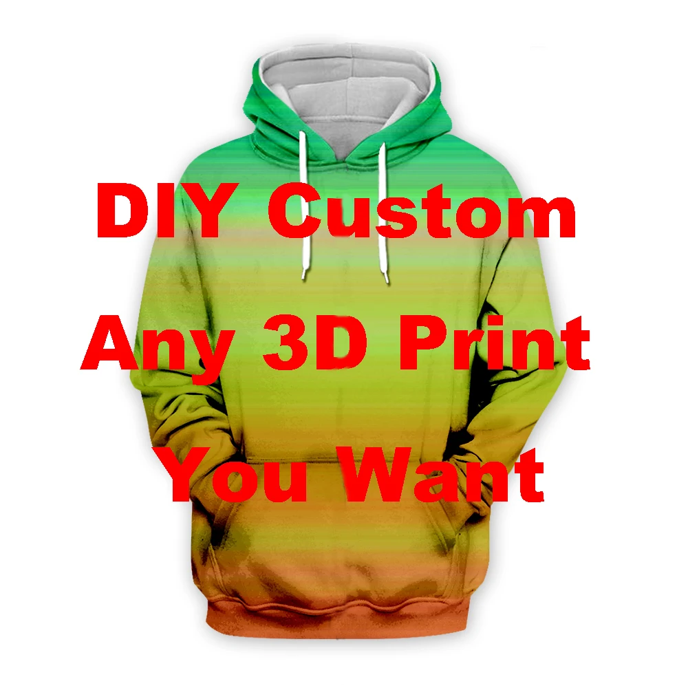 New Simple Basic Style Shirt Printing 3D Digital Love Men And Women Couple Planet Hooded Sweater