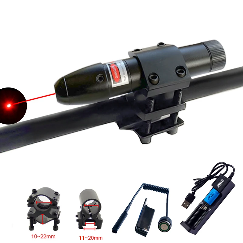 Green Laser Sight Rechargeable Laser Calibrator Pistol Infrared Sight Rifle Scope Hunting Glock Hunting Accessories