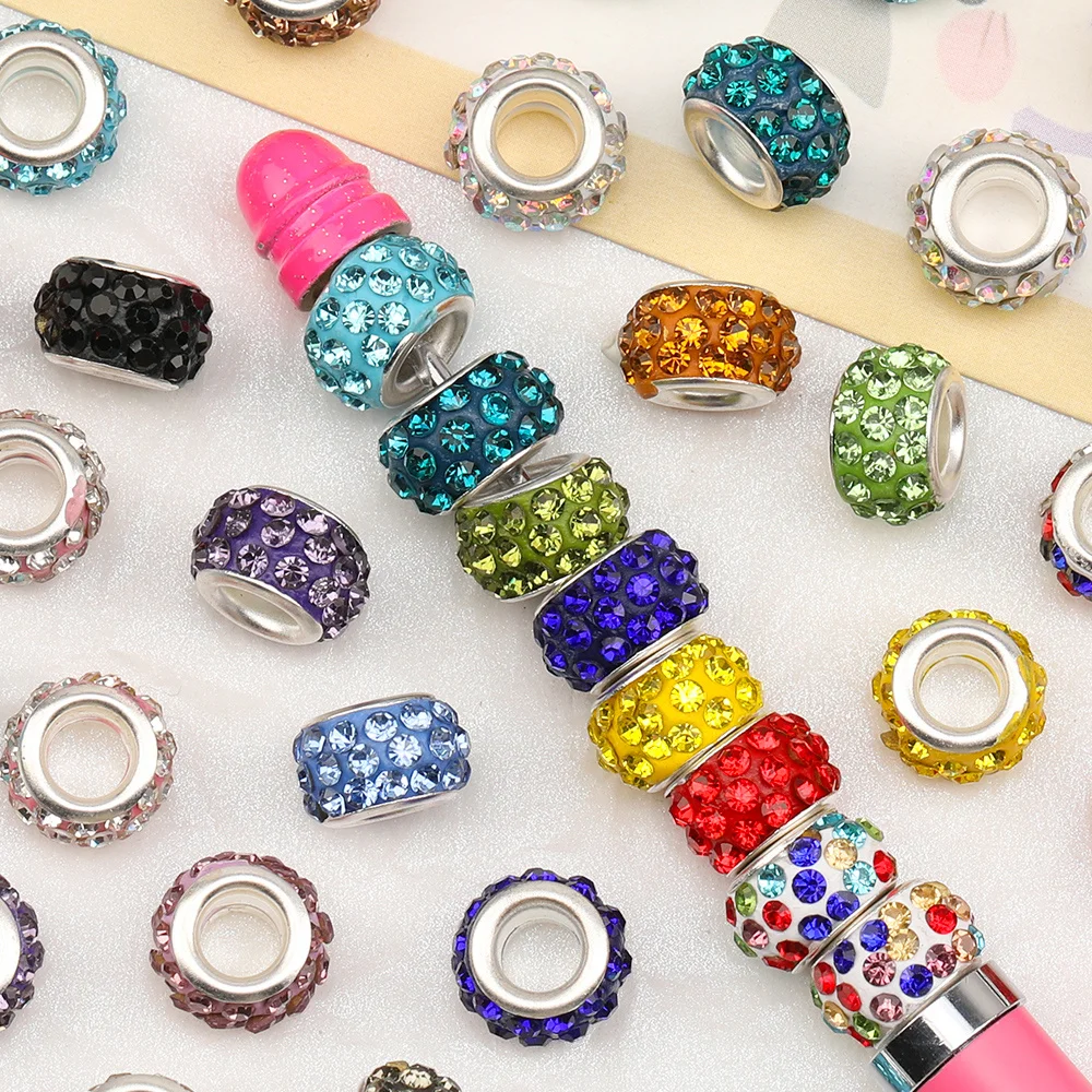 Cordial Design 300Pcs 7*12MM Jewelry Accessories/Hand Made/Rhinestone Spacers/Wheel Shape/Jewelry Findings & Components/DIY - cordial
