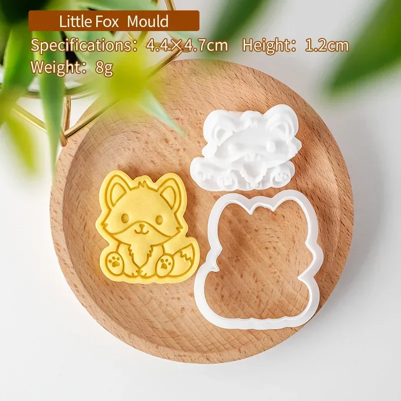 Set Da 6 Stampini Per Biscotti A Forma Di Gatto – Stampi In PP Per Alimenti Per Decorazioni Di Torte E Pasticceria Fai-da-te - 4