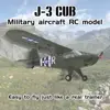 CoolBank Model Piper J3 CUB 1/16 Scale 680mm Wingspan 3D/6G Switchable EPP RC Airplane Warbird RTF Mode 2 2