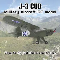 CoolBank Model Piper J3 CUB 1/16 Scale 680mm Wingspan 3D/6G Switchable EPP RC Airplane Warbird RTF Mode 2 2